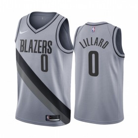 Dres Portland Trail Blazers Damian Lillard 0 2020-21 Earned Edition Swingman